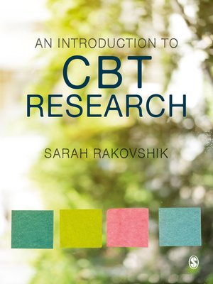 cover image of An Introduction to CBT Research